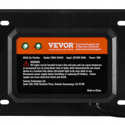 VEVOR HVAC OCZYSZCZACZ POWIETRZA UV UVC 18W DO KLIMATYZACJI Z 2 ŻARÓWKAMI