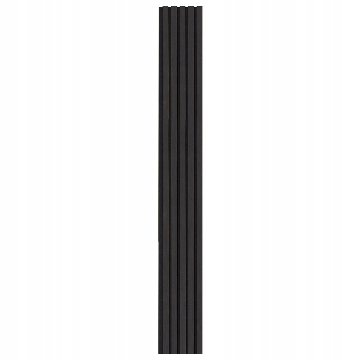 PROFESJONALNE PANELE AKUSTYCZNE VEVOR 2400X200MM PANELE ŚCIENNE CZARNE DĄB