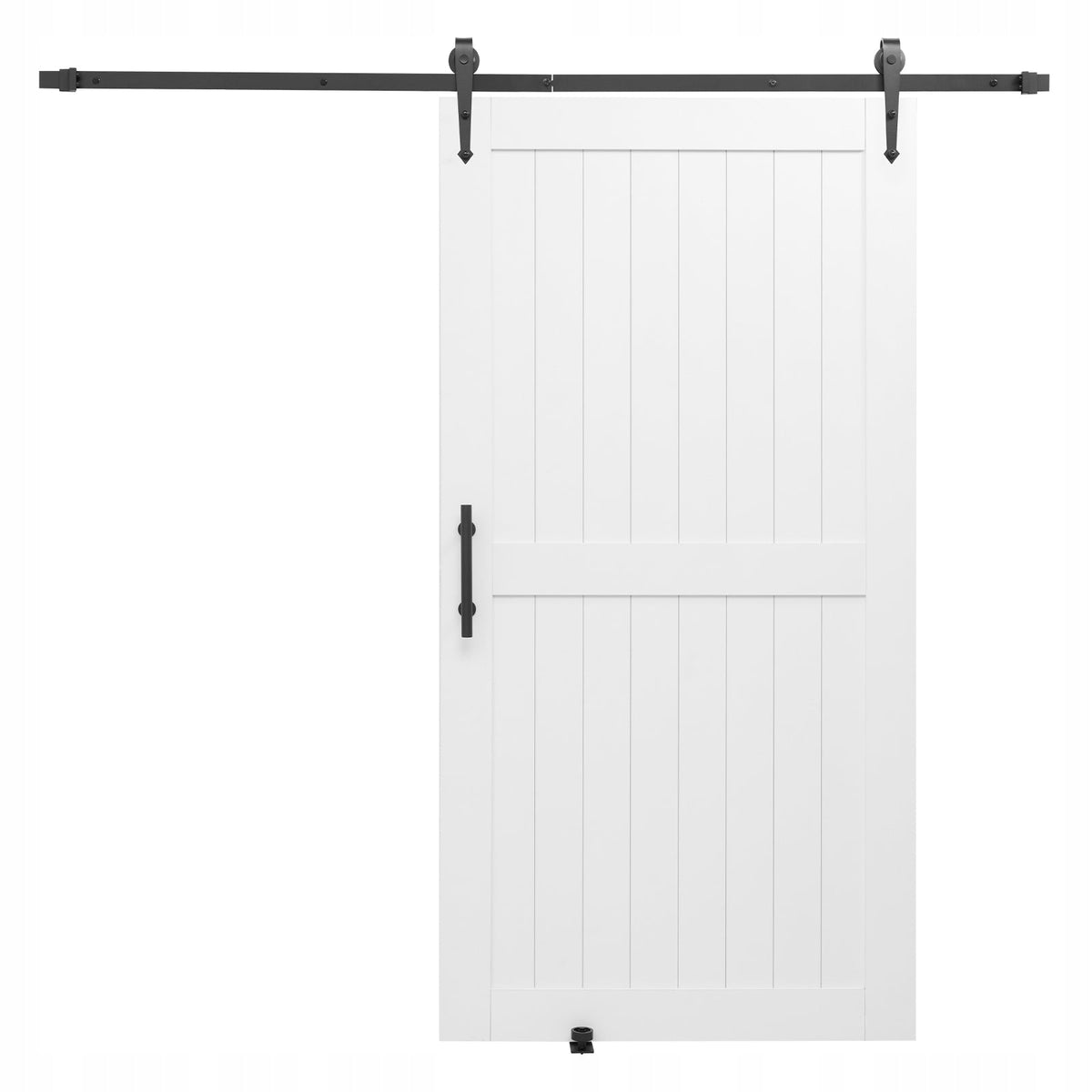 SYSTEM DRZWI PRZESUWNYCH VEVOR DO STODOŁY 1067X2134 MM BIAŁY PREMIUM MDF