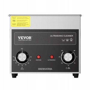 VEVOR 3L ULTRADŹWIĘKOWA MYJKA PROFESJONALNA 120W Z TIMEREM I KOSZEM STAL