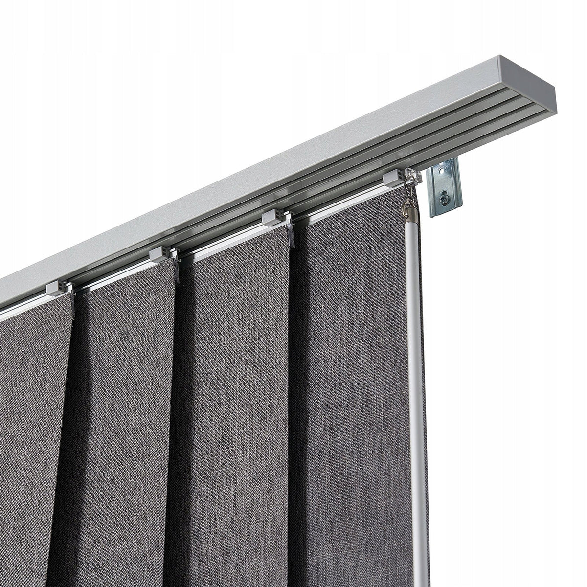 ZASŁONY ZACIEMNIAJĄCE VEVOR ROZSUWANA SZYNA 116-218 CM 4 PANELE MOCNE