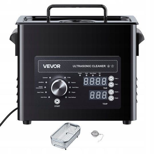 VEVOR ULTRASONIC CLEANER 3L PROFESJONALNA MYJKA ULTRADŹWIĘKOWA STAL