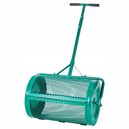 PROFESJONALNY ROZSIEWACZ NASION VEVOR 67 CM REGULOWANY UCHWYT MOCNY