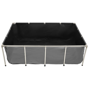 VEVOR PREMIUM STAW RYBNY NAZIEMNY 1781L PVC RAMA ZE STALI NIERDZEWNEJ