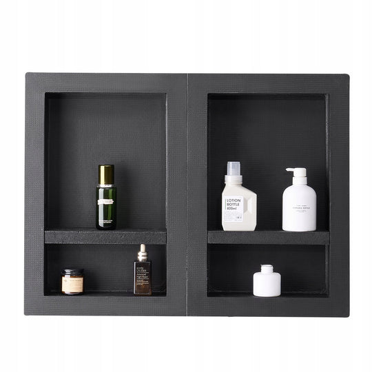 VEVOR NISZA PRYSZNICOWA 16X24 CALE CZARNA USZCZELNIONA WODOODPORNA PREMIUM