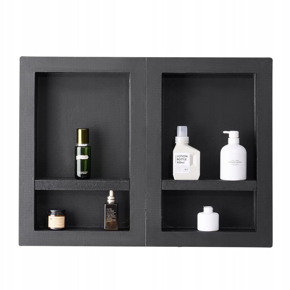 VEVOR NISZA PRYSZNICOWA 16X24 CALE CZARNA USZCZELNIONA WODOODPORNA PREMIUM