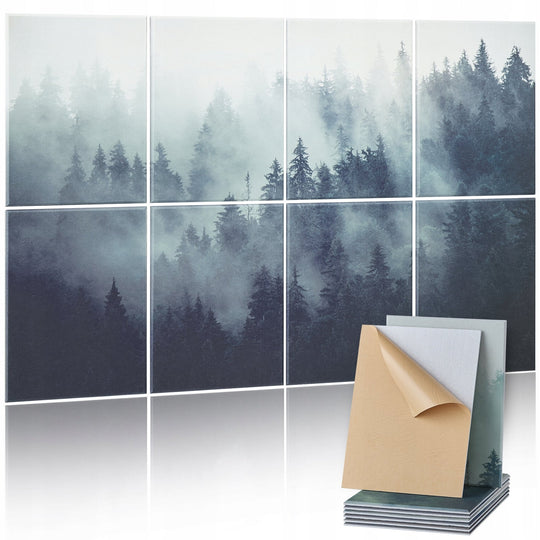 VEVOR 8 PAK PANELI AKUSTYCZNYCH 400X300X10MM MOCNA IZOLACJA DŹWIĘKU SELF