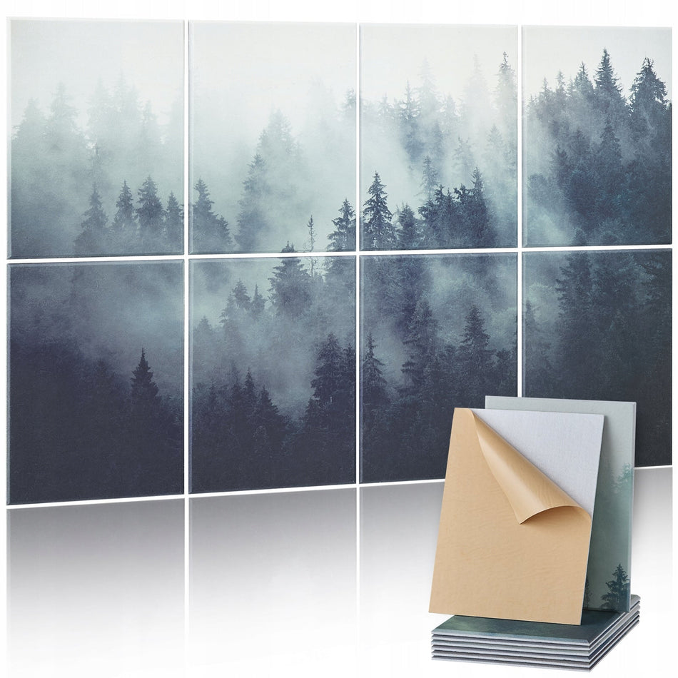 VEVOR 8 PAK PANELI AKUSTYCZNYCH 400X300X10MM MOCNA IZOLACJA DŹWIĘKU SELF