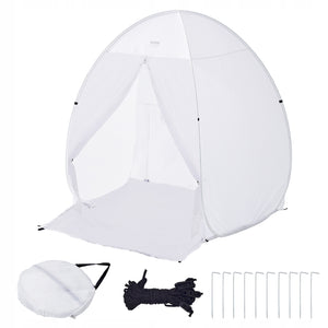 PREMIUM SCHRON DO MALOWANIA NATRYSKOWEGO VEVOR 60X60X70 CALI PRZENOŚNY