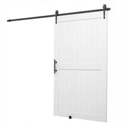 SYSTEM DRZWI PRZESUWNYCH DO STODOŁY VEVOR 1219X2134MM BIAŁY MOCNY MDF