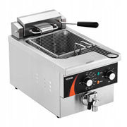 FRYTKOWNICA ELEKTRYCZNA VEVOR 3000W 5.9L KOSZ STAL NIERDZEWNA PROFESJONALNA