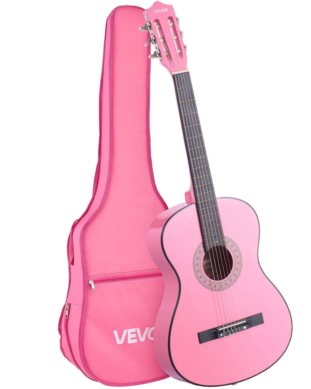 VEVOR GITARA KONCERTOWA 960 MM DREWNIANY ZESTAW STARTOWY NAJLEPSZY DLA