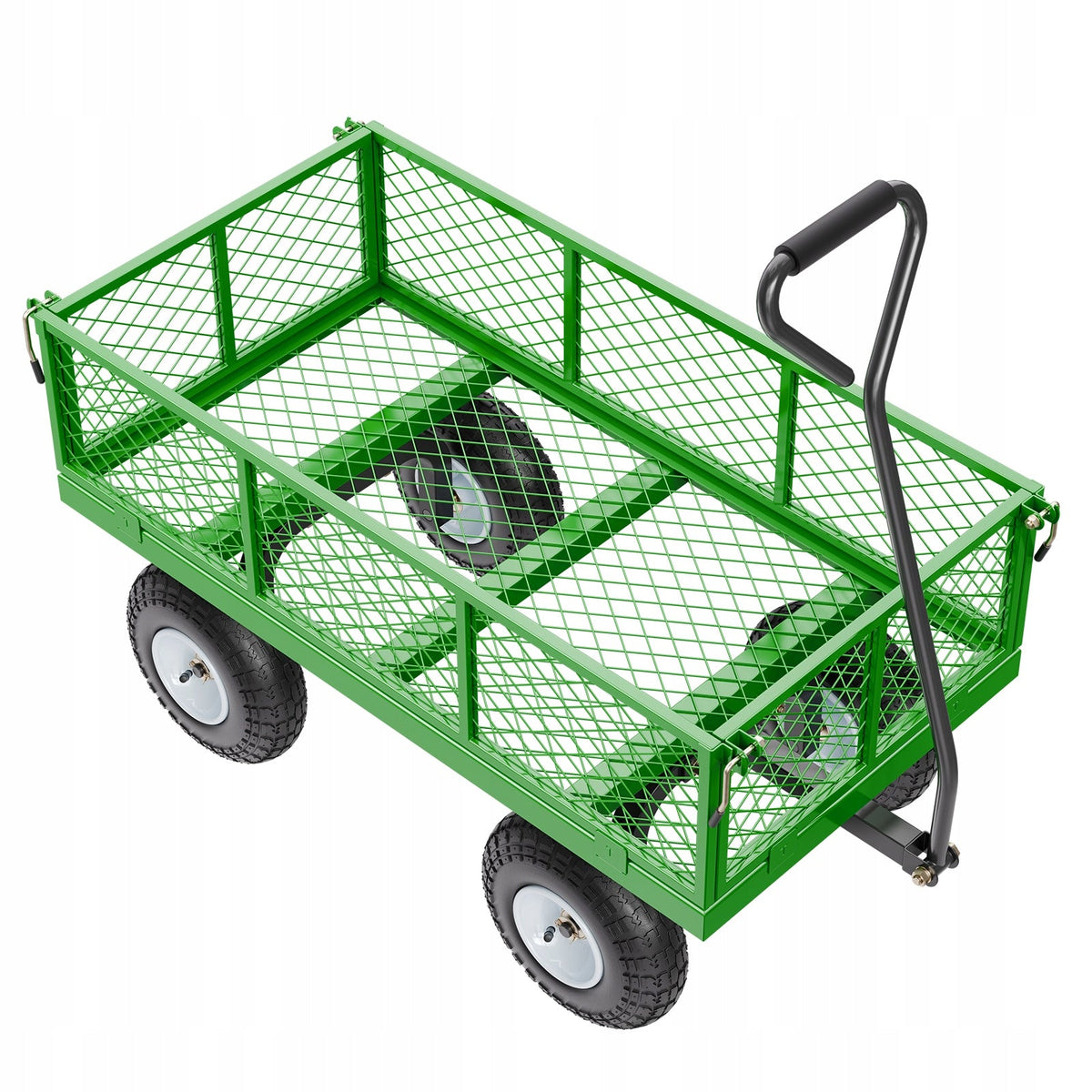 WÓZEK RĘCZNY VEVOR 408KG MOCNY WÓZEK TRANSPORTOWY NARZĘDZIOWY 2W1 SOLIDNY