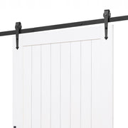 SYSTEM DRZWI PRZESUWNYCH VEVOR DO STODOŁY 1067X2134 MM BIAŁY PREMIUM MDF