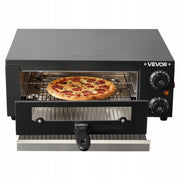 PROFESJONALNY PIEC ELEKTRYCZNY DO PIZZY VEVOR 30 CM 1450W 25-300 C STOŁOWY