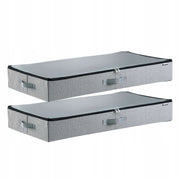 VEVOR TORBA DO PRZECHOWYWANIA POD ŁÓŻKIEM 2 SZT 85X43X12 CM MOCNA DUŻA