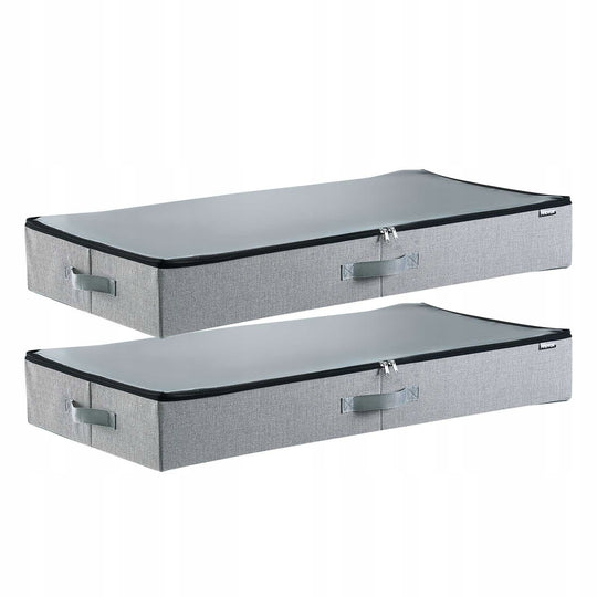 VEVOR TORBA DO PRZECHOWYWANIA POD ŁÓŻKIEM 2 SZT 85X43X12 CM MOCNA DUŻA