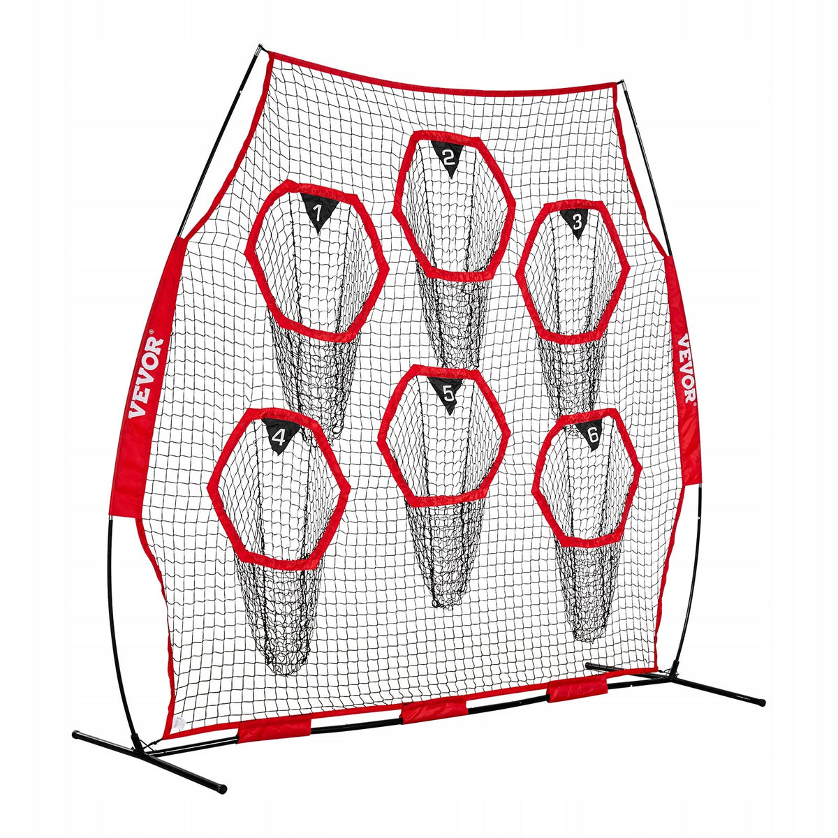 SIATKA DO RZUCANIA DLA TRENERÓW PIŁKI NOŻNEJ VEVOR 274X106X243 CM PREMIUM