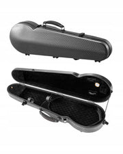 VEVOR FUTERAŁ NA SKRZYPCE 4 4 PEŁNY ROZMIAR WŁÓKNO WĘGLOWE HIGROMETR LEKKI