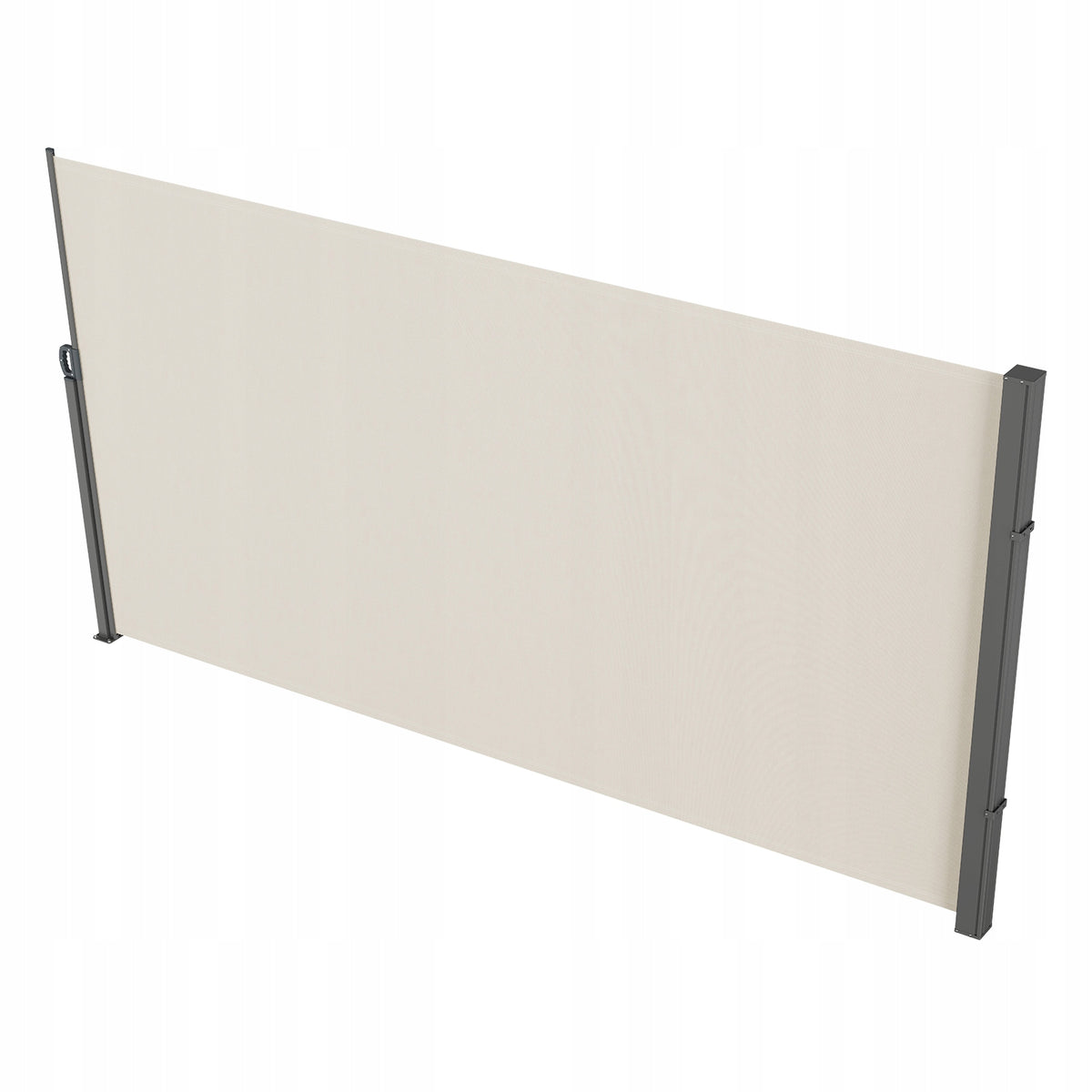 MARKIZA BOCZNA VEVOR 180X350 CM BEŻOWA PREMIUM WYSUWANA PATIO EKRAN SOLIDNA