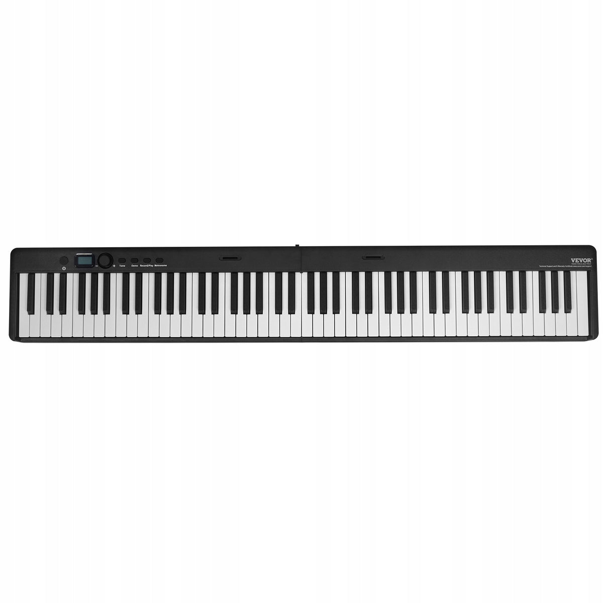 VEVOR SKŁADANE PIANINO 88 KLAWISZY BLUETOOTH MIDI PRZENOŚNE PROFESJONALNE