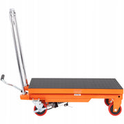 PODNOŚNIK NOŻYCOWY HYDRAULICZNY VEVOR UDŹWIG 230KG WÓZEK PODNOŚNIKOWY