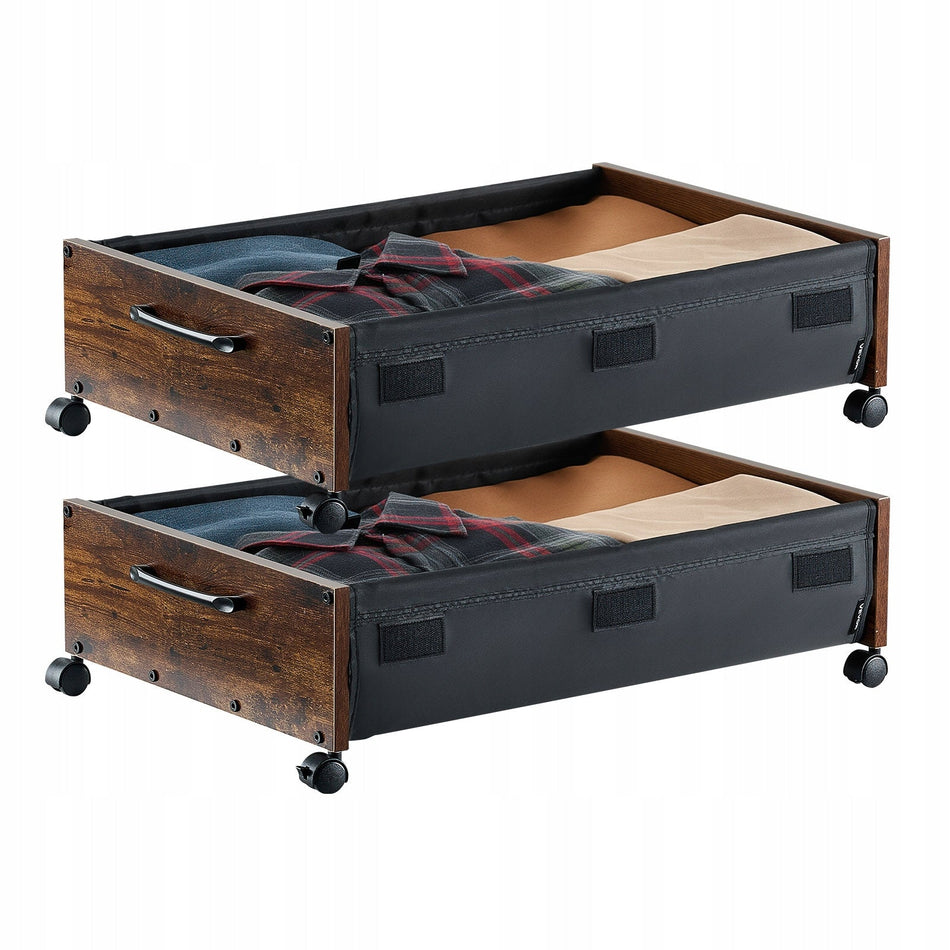 VEVOR TORBA DO PRZECHOWYWANIA POD ŁÓŻKIEM 2 SZT ROLOWANA 650X460X180 MM