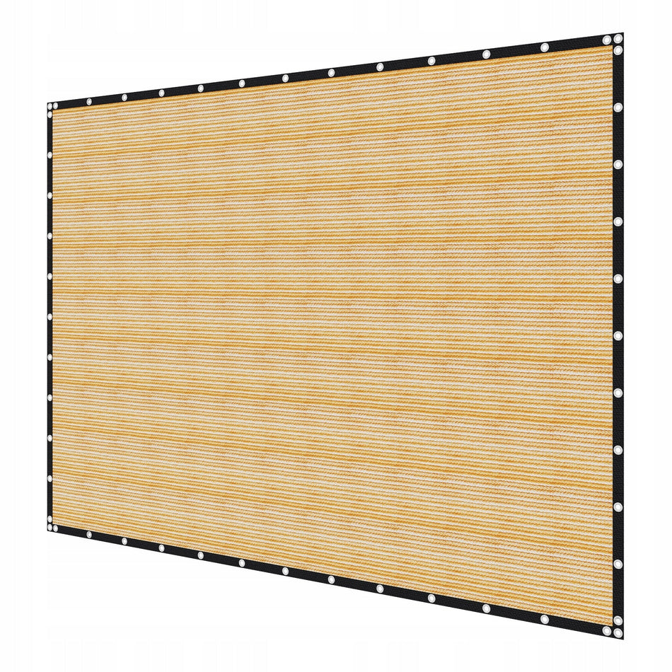ŻAGIEL PRZECIWSŁONECZNY VEVOR 90 HDPE 366X610 CM MOCNY SOLIDNY ZESTAW