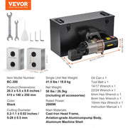 ELEKTRYCZNO-HYDRAULICZNA PRZECINARKA DO PRĘTÓW VEVOR 2000W 5-28MM SOLIDNA