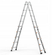 PROFESJONALNA DRABINA TELESKOPOWA VEVOR A FRAME ALUMINIOWA 6M 150KG