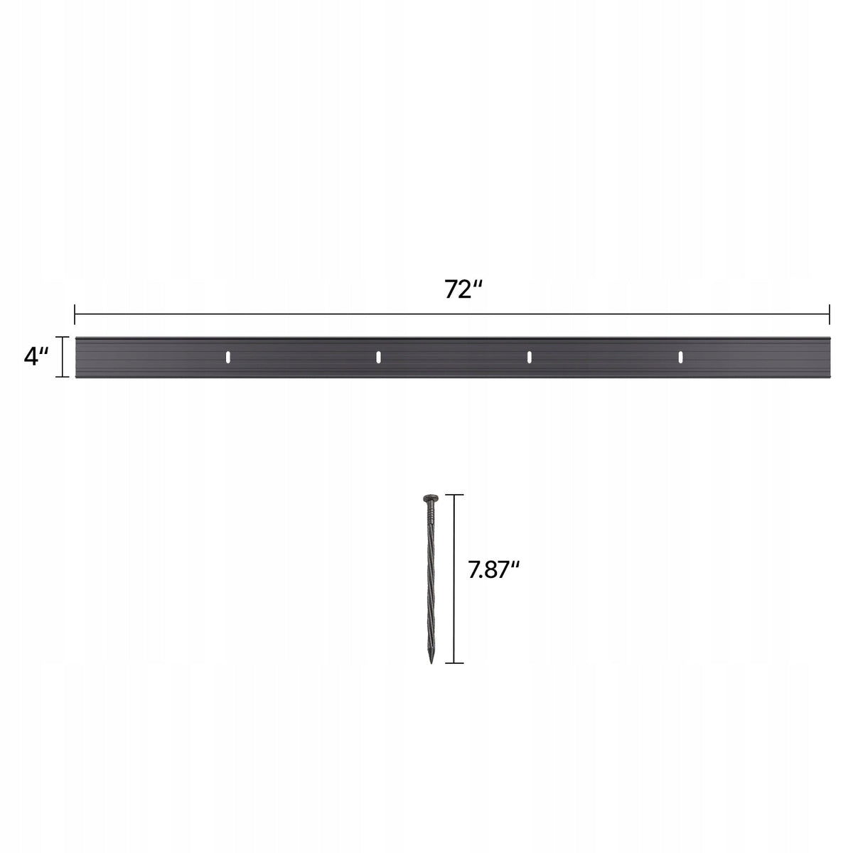 SOLIDNE ALUMINIOWE OBRZEŻE OGRODOWE VEVOR 8 OPAKOWAŃ 183 CM ZESTAW PREMIUM