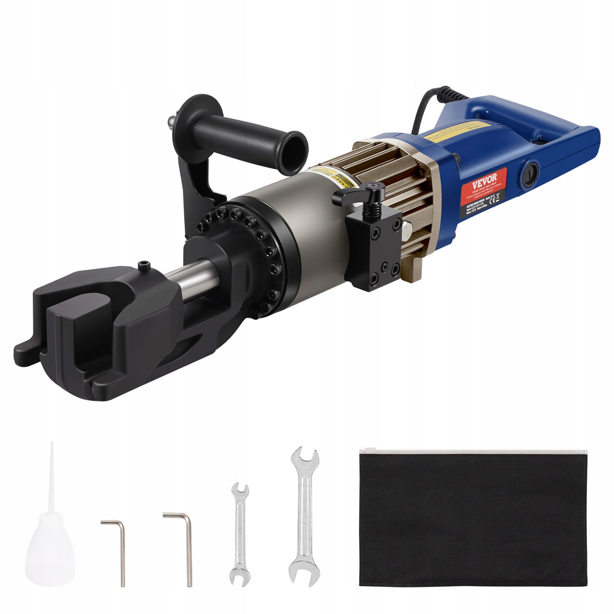 ELEKTRYCZNO-HYDRAULICZNA GIĘTARKA DO PRĘTÓW ZBROJENIOWYCH VEVOR 1500W