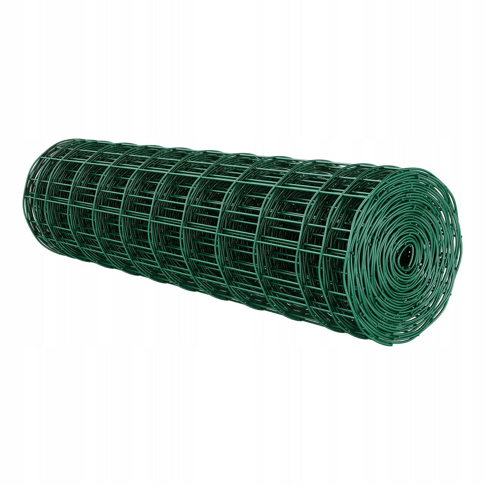 OGRODZENIE OGRODOWE VEVOR 1 X 20 M SIATKA DRUCIANA OCYNKOWANA 2.1MM ZIELONA