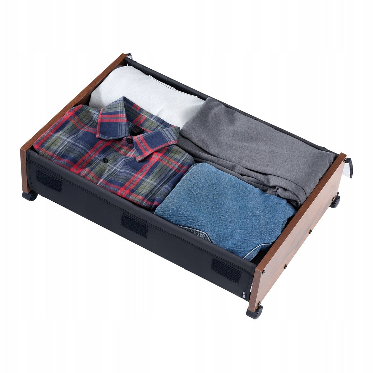 VEVOR TORBA DO PRZECHOWYWANIA POD ŁÓŻKIEM 2 SZT ROLOWANA 650X460X180 MM