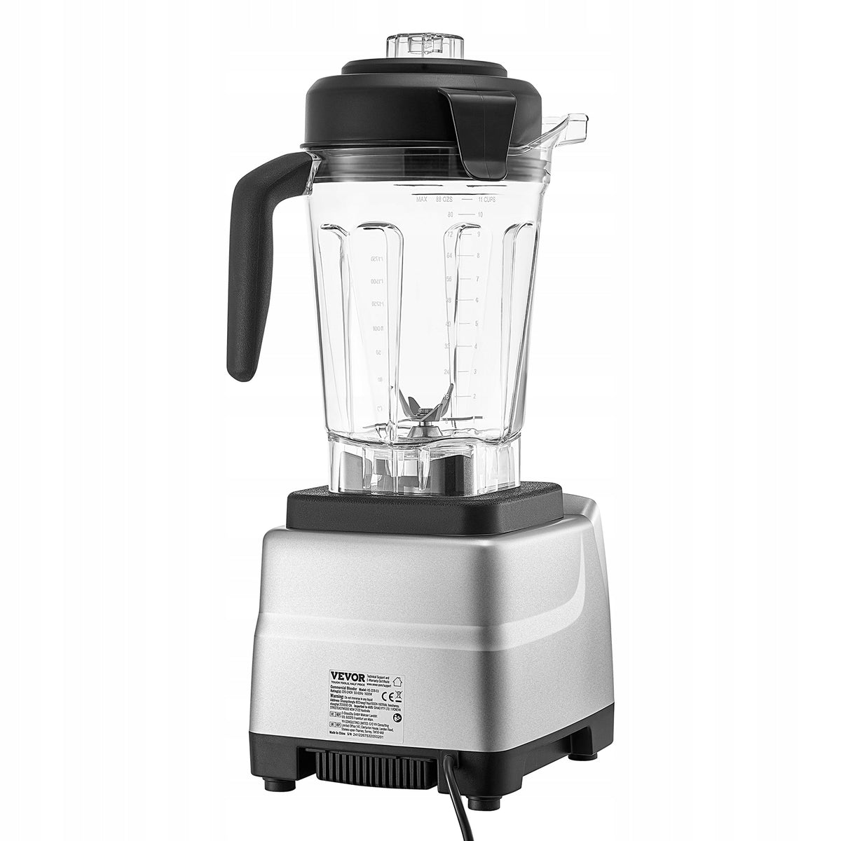 PROFESJONALNY MIKSER STOJĄCY VEVOR 1600W 2.5L BLENDER DO KOKTAJLI MOCNY