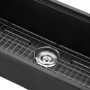 ZLEW KUCHENNY GRANITOWY VEVOR PODBLATOWY 838X482X254 MM CZARNY PREMIUM