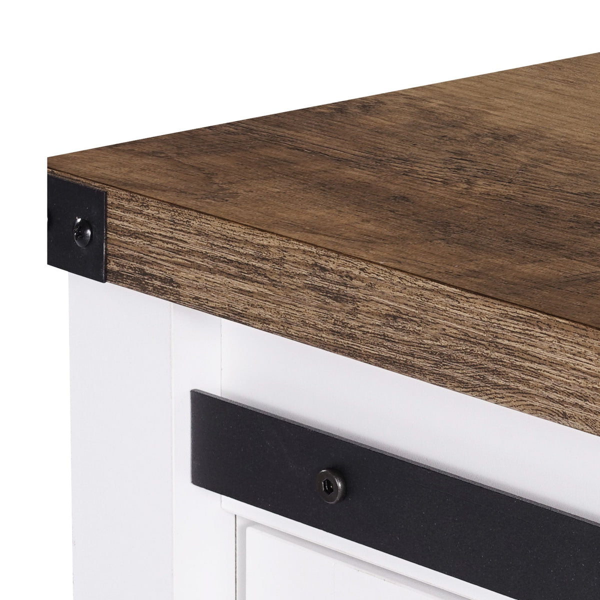 VEVOR BAREK KAWOWY FARMHOUSE 120X39.8X83 CM 4-POZIOMOWY SOLIDNY MEBEL