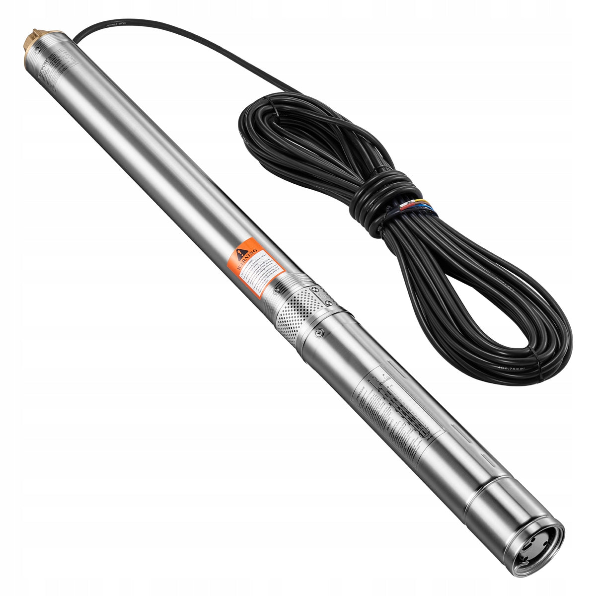 VEVOR POMPA GŁĘBINOWA 750W 65L MIN 64M WYSOKOŚĆ MOCNA STAL NIERDZEWNA IP68