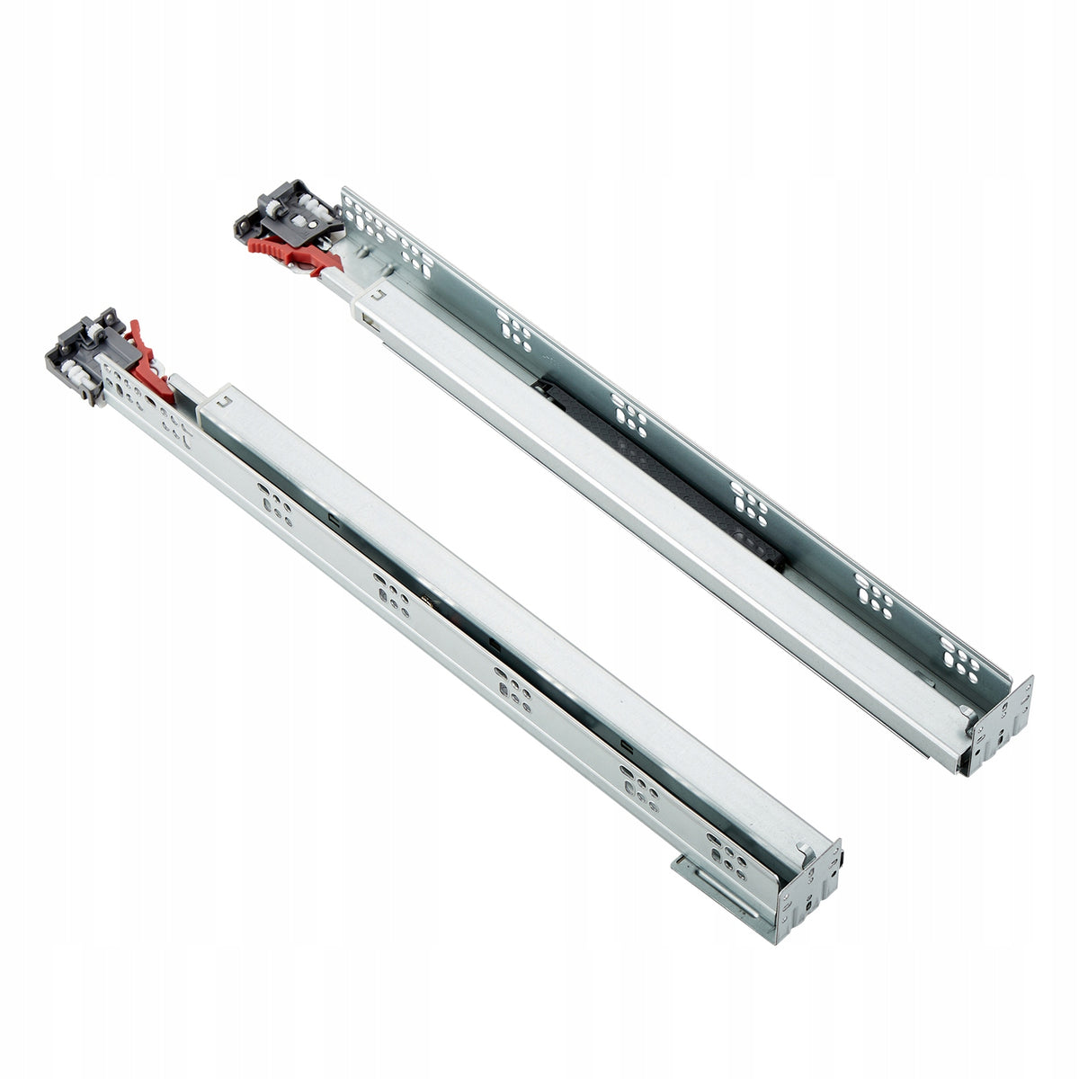 VEVOR 10 PAR PROWADNIC DO SZUFLAD 533.4MM MOCNE OCYNKOWANE SOFT CLOSE