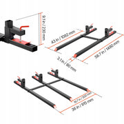 MOCNE WIDŁY PALETOWE VEVOR 907 KG REGULOWANY STABILIZATOR NAJLEPSZE