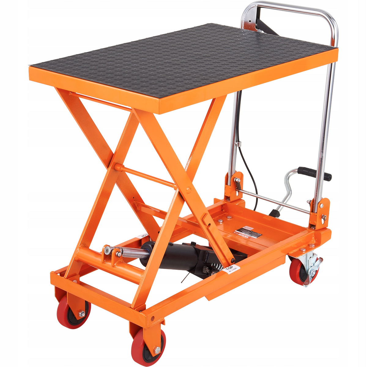 PODNOŚNIK NOŻYCOWY HYDRAULICZNY VEVOR 150 KG MOCNY WÓZEK PODNOŚNIKOWY