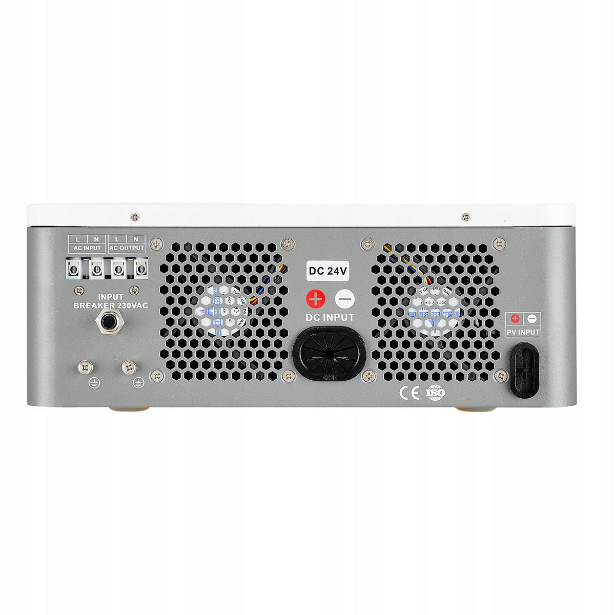 FALOWNIK HYBRYDOWY VEVOR 3000W 24V DC DO 230V AC Z MPPT I LCD PREMIUM