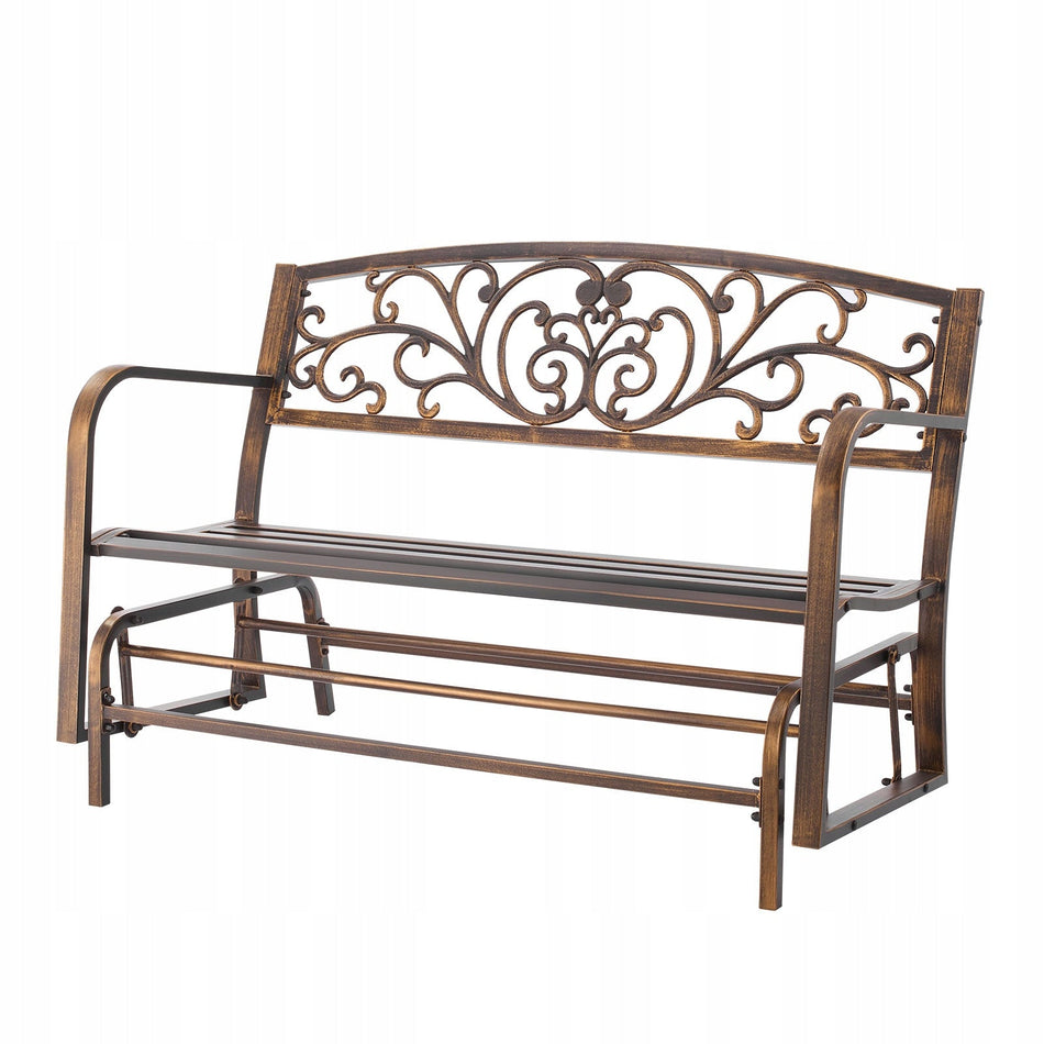 ŁAWKA OGRODOWA VEVOR 127 CM MOCNA NOŚNOŚĆ 250 KG SOLIDNA METALOWA ŁAWKA