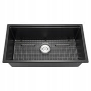 ZLEW KUCHENNY GRANITOWY VEVOR PODBLATOWY 838X482X254 MM CZARNY PREMIUM