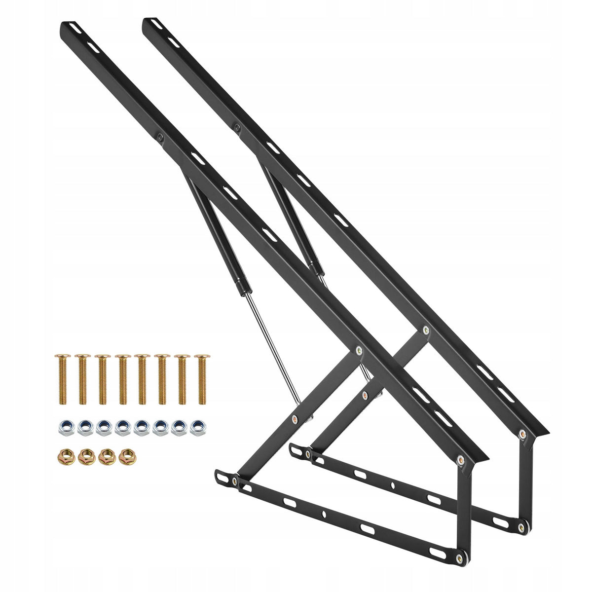 PODNOŚNIK ŁÓŻKA VEVOR 59X71 CALI UDŹWIG 70KG SOLIDNY MECHANIZM GAZOWY