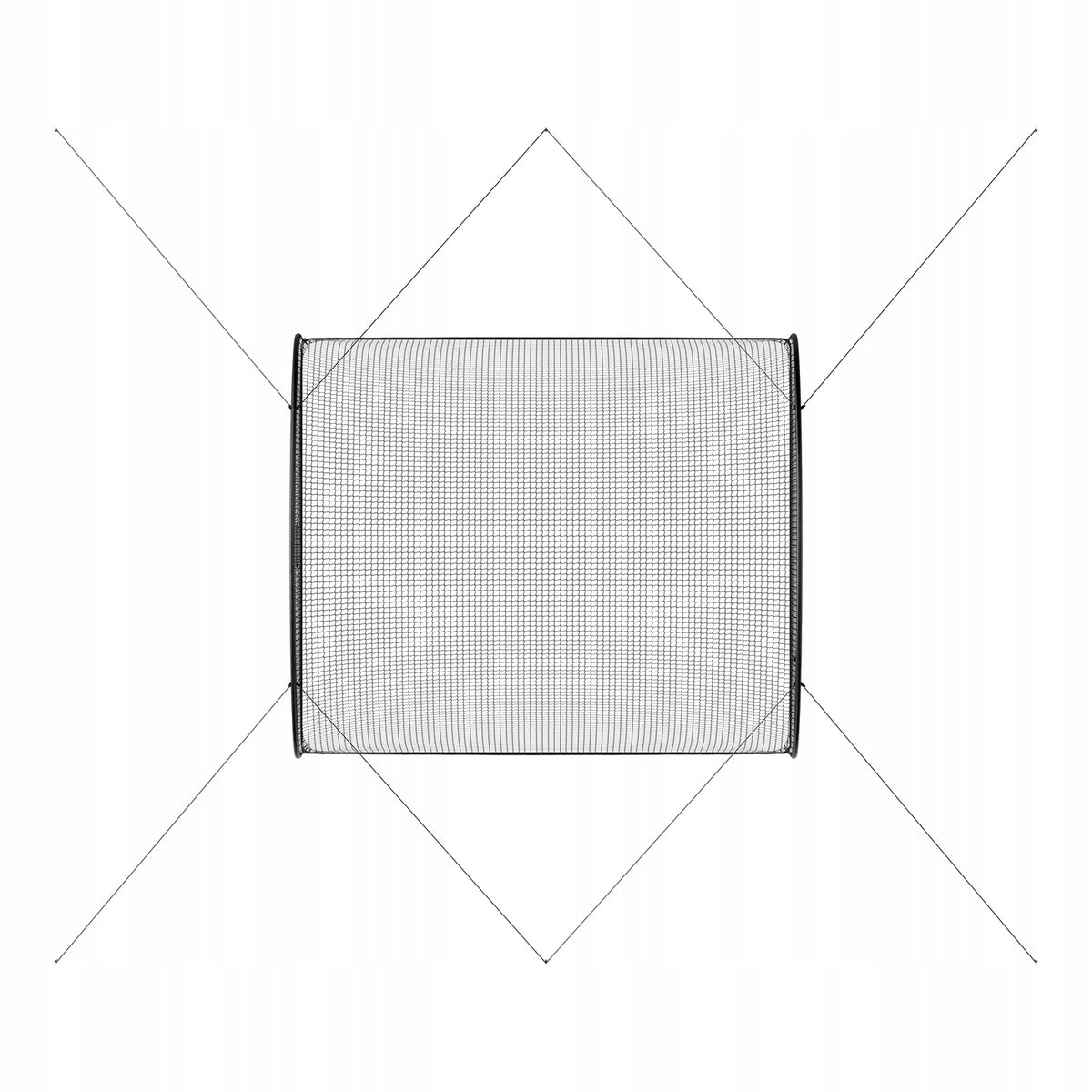 SIATKA DO KLATKI BASEBALL VEVOR 366X310X233 CM PROFESJONALNA MOCNA