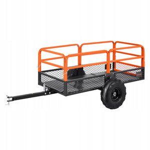 PRZYCZEPA WYWROTKA VEVOR 725 KG 22 CU FT STALOWA ATV UTV MOCNA SOLIDNA