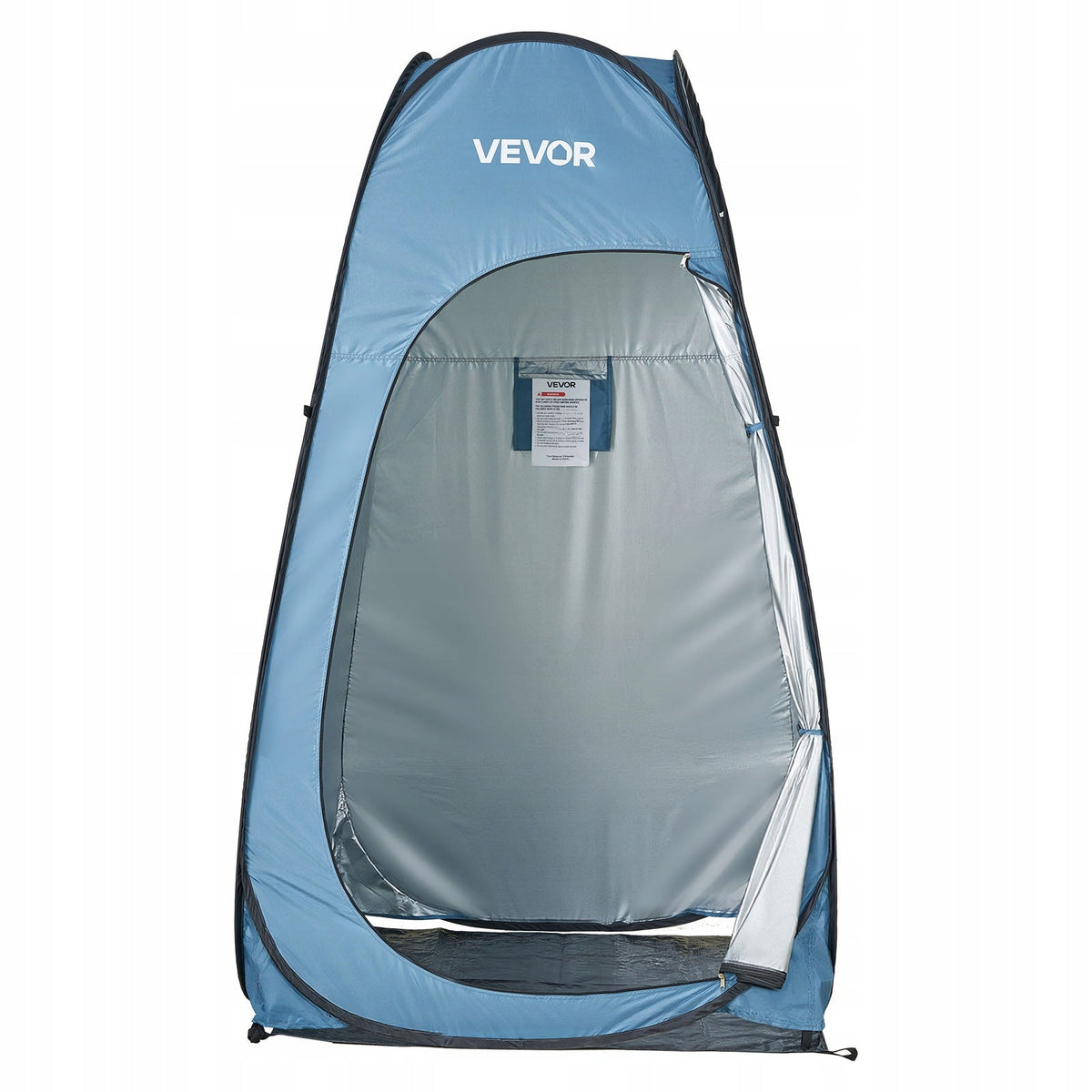 NAMIOT PRYSZNICOWY VEVOR POP-UP 119X119X210 CM WODOODPORNY UPF 50 NIEBIESKI