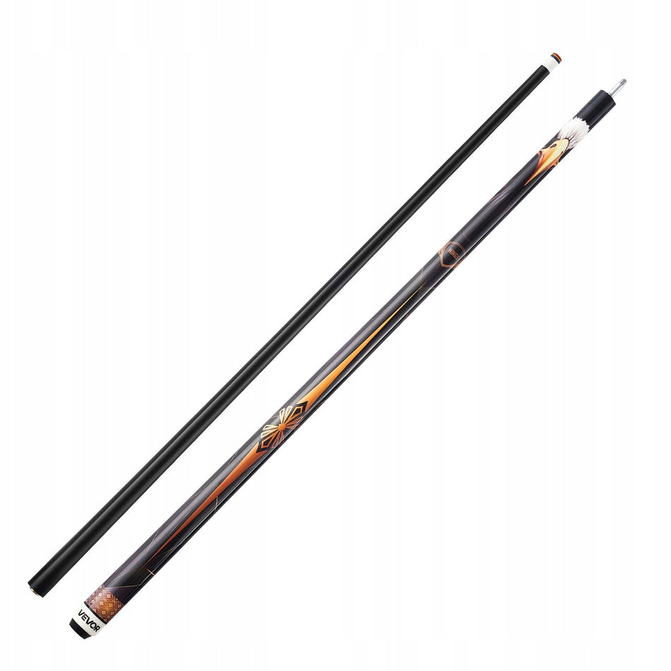 PROFESJONALNY KIJ BILARDOWY VEVOR DREWNO KLONOWE 1473MM 538G DWUCZĘŚCIOWY
