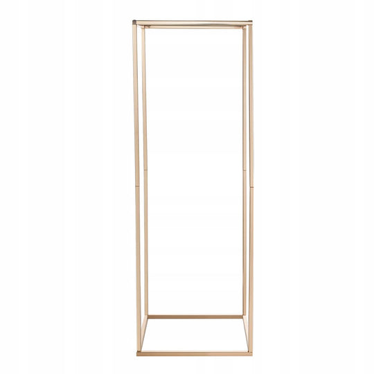 STOJAK NA KWIATY ŚLUBNE VEVOR 10 SZT 280X280X800 MM ZŁOTY SOLIDNY